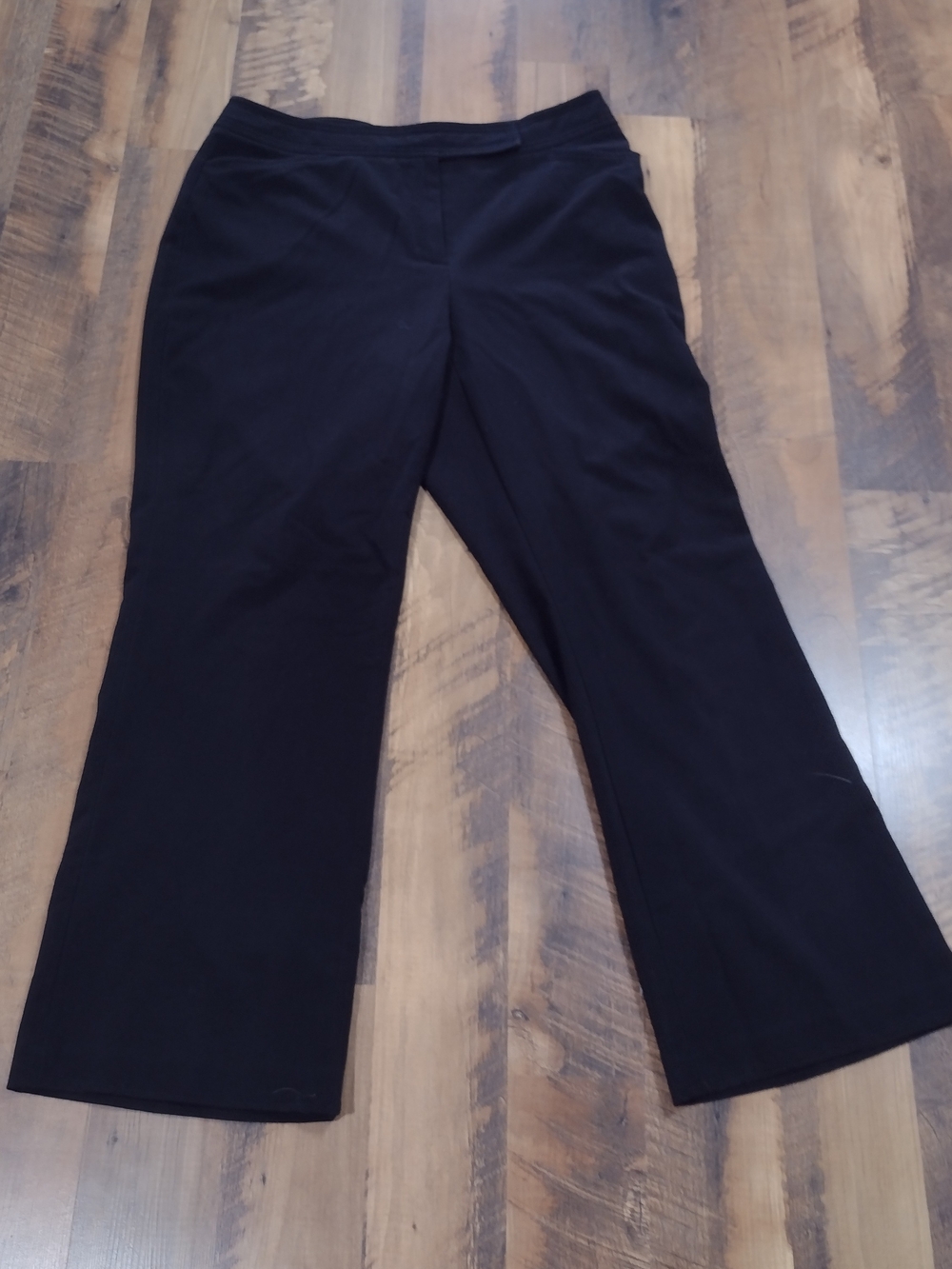 Worthington Black Boot-Cut Pants